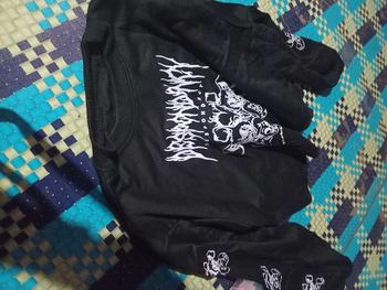 Product Review of ONE SET DESPONDENCY SWEATER CROP+ CARGO BLAST WANITA SET TERBARU Crop Top Lengan Tangan Panjang Motif Sablon Keren Stylish Modern Celana Setelan Cewek Bahan Flecee Linen Topi from a**a 0