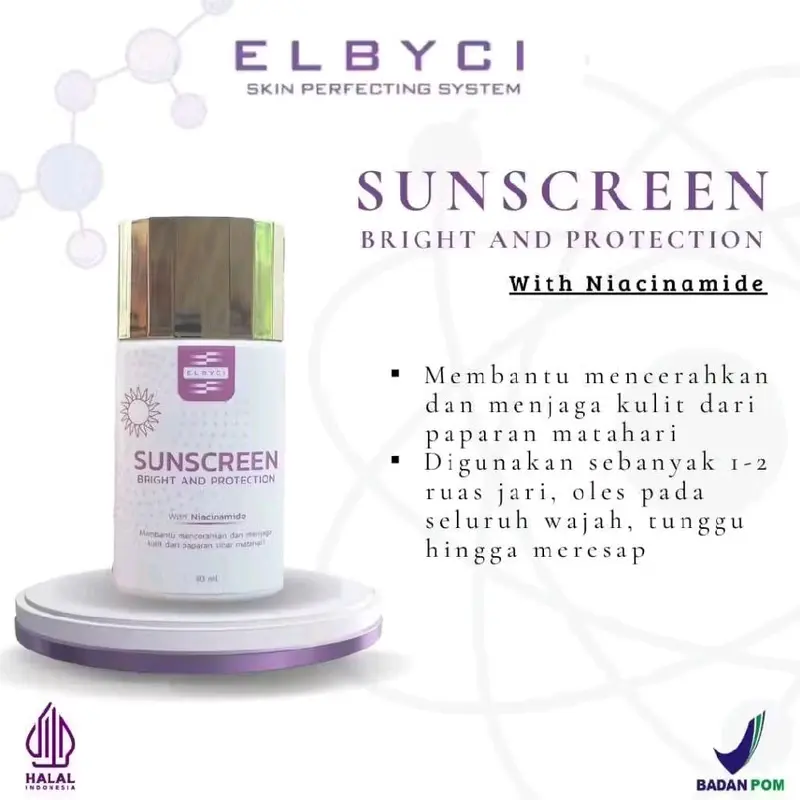 NEW ELBYCI SKINCARE- ALL SUNSCREEN DAY CREAM SIANG ELBYCI ADA DI ETALASE INI 3