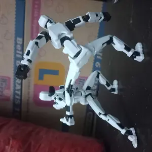 Mainan Dummy Action Figure 13 Pergeseran Bentuk Bergerak Multi Sendi Manekin Cetak 3D