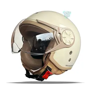 Helm Bogo Retro Hijab Freindly VRL Kaca Pilot Dewasa Wanita Premium SNI