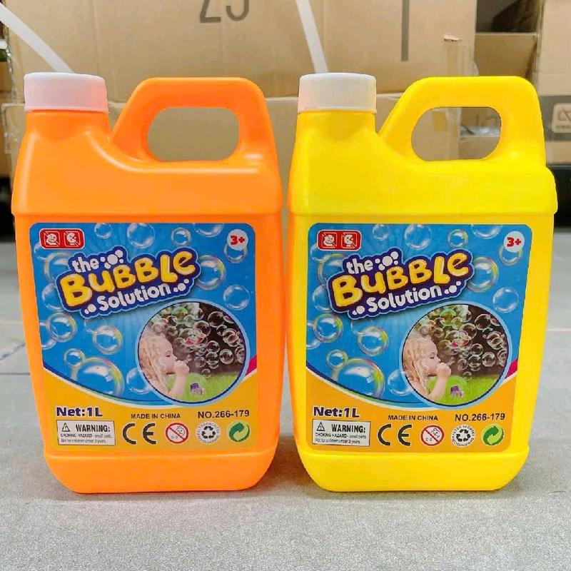   DÙNG TRỰC TIẾP Nước tạo bong bóng xà phòng chuyên biệt can 1000ml,500ml an toàn dẻo dai x5 lần 