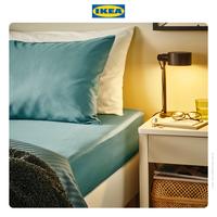 Gambar IKEA NATTJASMIN Sprei Kasur Berkaret Biru-Hijau 120x200cm dari IKEA Indonesia Kota Administrasi Jakarta Timur 5 Tokopedia