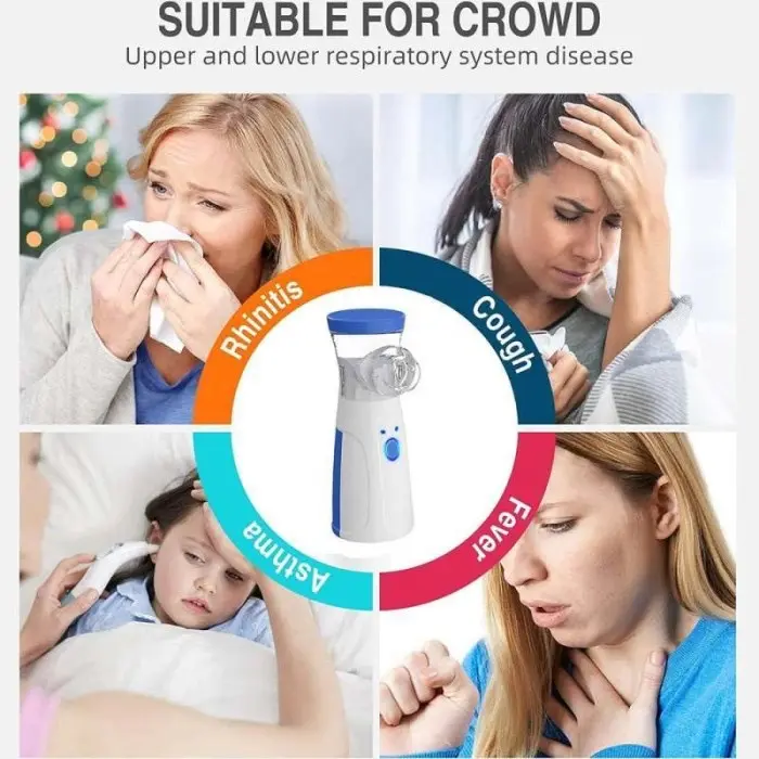 Dr.Spock Mesh Nebulizer Portable / alat Nebulizer Anak N7 Plus Tetes Asli Berat Obat alat pengatur nafas dr isla nebulizer  portable Store 3