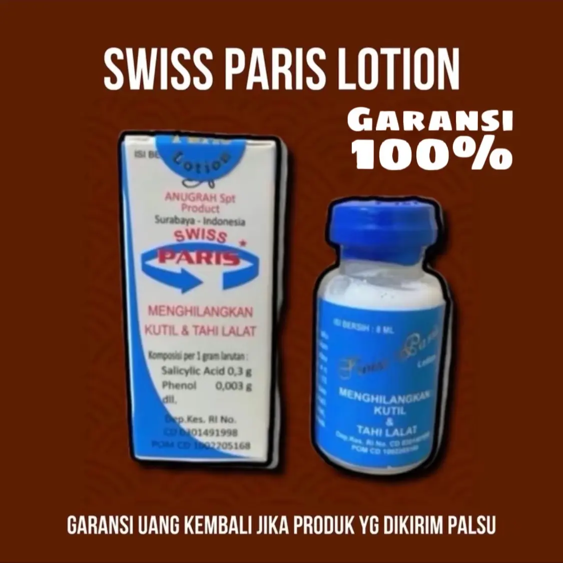 Swiss Paris Lotion || Garansi uang kembali
