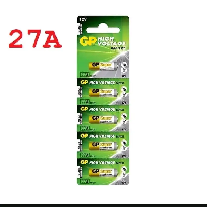 baterai 27A batere remote alarm mobil GP Alkaline original 12V battery