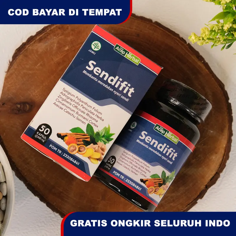 SendiFit Original - Herbal Nyeri Sendi Isi 50 Kapsul 6