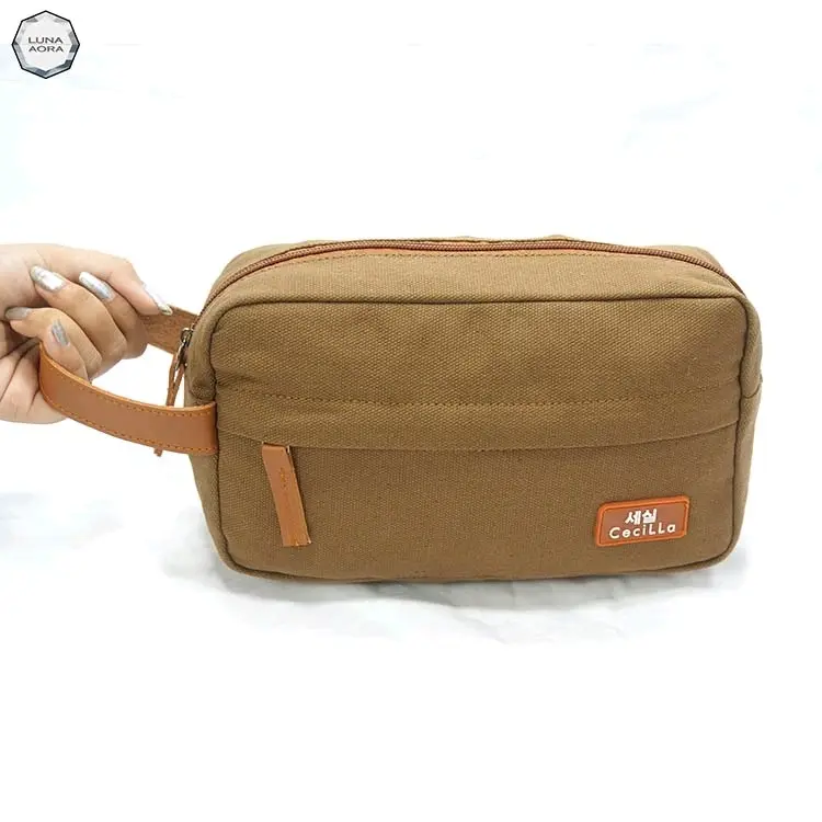 Tas Kosmetik Wanita Kanvas untuk Make Up 5
