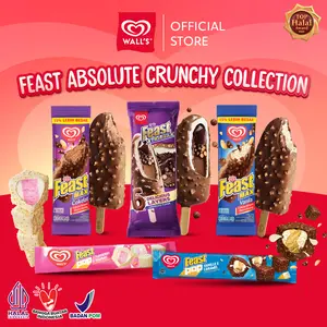 Feast Absolute Crunchy Collection  - Es Krim / Ice Cream Wall's