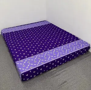 SpreiMotif Jumputan Estetik Bahan Katun Disperse Ukuran Bed 120 160 180 Full Karet Lembut Tahan Lama Cocok Segala Jenis Kasur