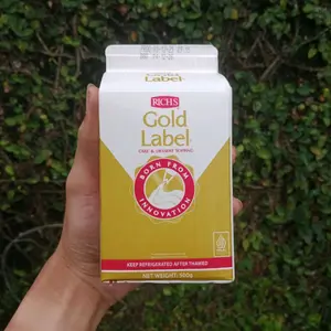 label emas kemasan 500 gram whipping cream