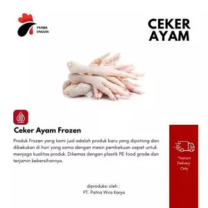PATRIA UNGGAS - Ceker Ayam Frozen 1KG / 2 KG Premium