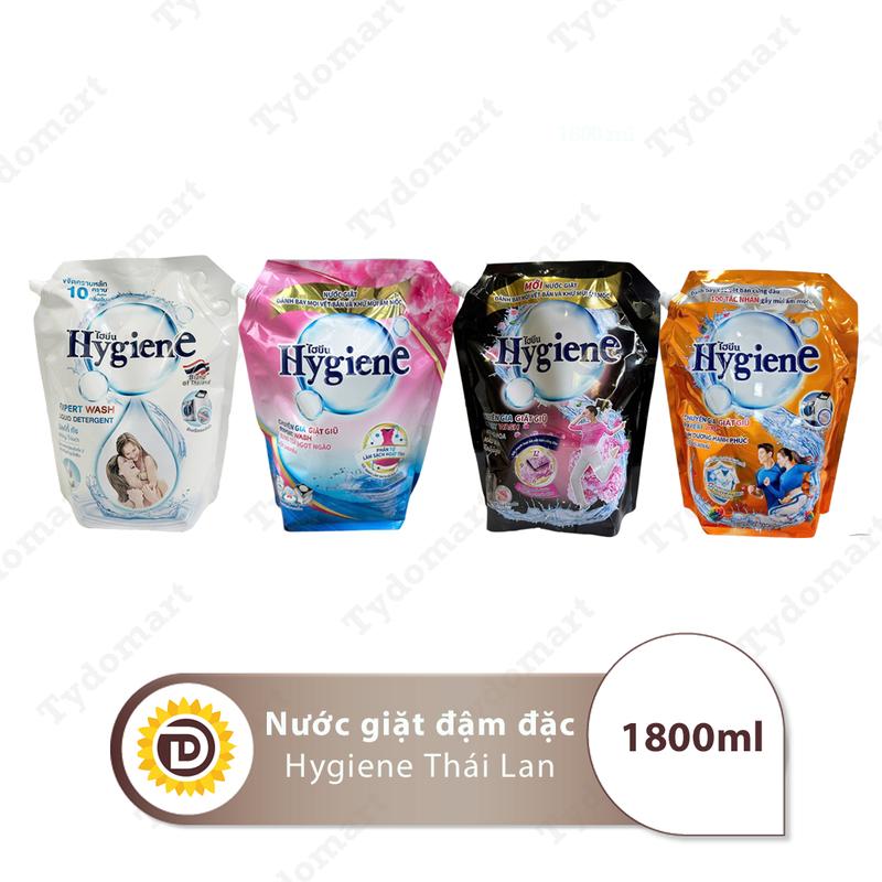   Túi 1.8L  Nước Giặt Đậm Đặc Hygiene Thái Lan Túi 1800ml Làm Sạch 