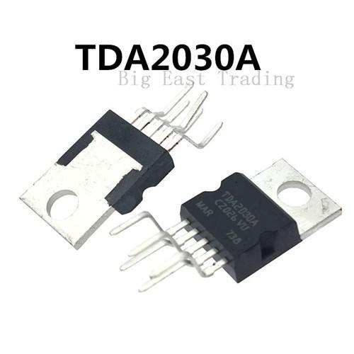 10 Stück TDA2030A Linear-Audioverstärker /PA/ Kurzschluss- und Thermoschutz-IC TO-220-5 TDA2030 2030
