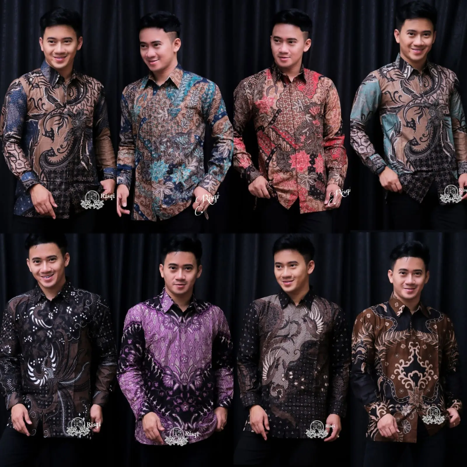KEMEJA BATIK TERBARU KEKINIAN M L XL XXL KEMEJA BATIK PRIA LENGAN PANJANG