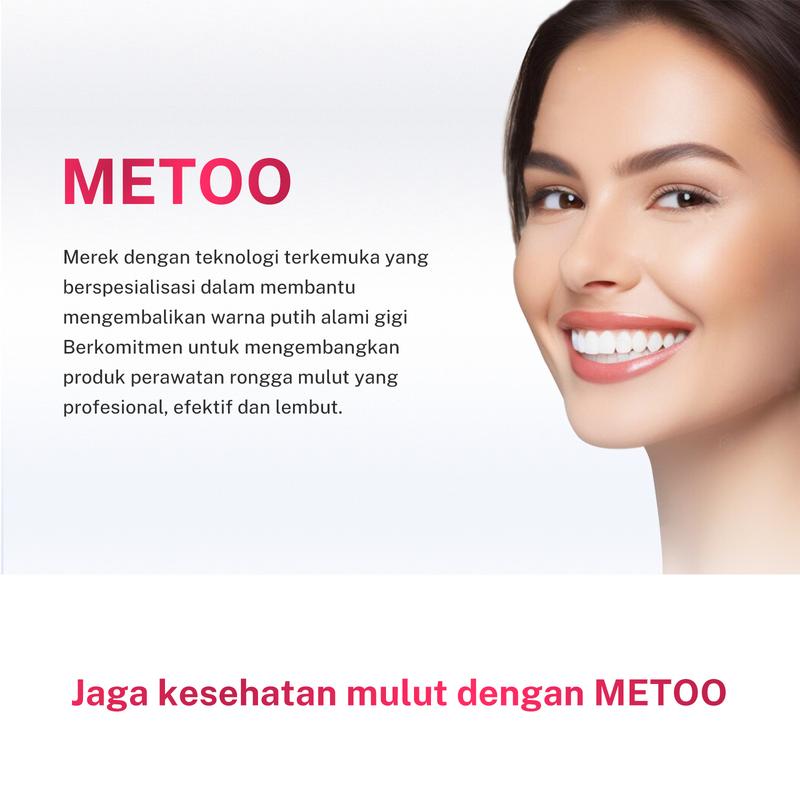 [GRATIS 20gr] BPOM - METOO Tooth Paste 100gr / Mouthwash Probiotic 250ml - Gigi Putih / Bebas Sensitif / Bebas Karang Gigi / Pasta Gigi Probiotik / Karang Gigi / Gusi Sensitif / Cegah Bau Mulut / Mouthwash Probiotik / Gusi Sensitif /Membersihkan Noda Gigi 4