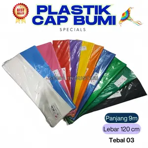 Plastik layangan cap bumi ORIGINAL laris 9 meter