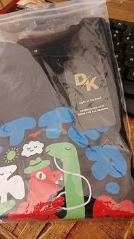 Product Review of / Kaos kaos anak oversize/ Lengan Pendek Usia 1-8 Tahun Korean Style Distro Perempuan Katun Laki-Laki daily 6-7 tahun atasan kaos  anak baju skena anak kaos  graffiti from A**. p** 0