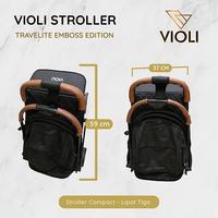 Jual Violi Travelite Stroller Emboss - Black - Kota Denpasar - Maria ...