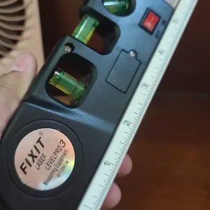 Fixit Level Pro 3 Penggaris Laser Waterpass Meteran Laser 250 Cm