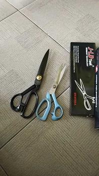 Product Review of J.LD TOOL Gunting Bahan Kain Butterfly Baja Hitam 8-11'' Gunting Potong Bahan Kain super tajam from A**S 1