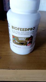 Product Review of SUPLEMEN AYAM HIAS DAN PETARUNG | 250GR | BIOFEEDPRO | PROTEIN TINGGI, MENINGKATKAN STAMINA, MEMPERCEPAT PENYEMBUHAN LUKA from I**n 0