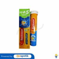 Gambar REDOXON TRIPLE ACTION RASA JERUK TUBE 15 TABLET EFFERVESCENT dari Apotek Merapi Mandiri by GoApotik Kota Medan 1 Tokopedia