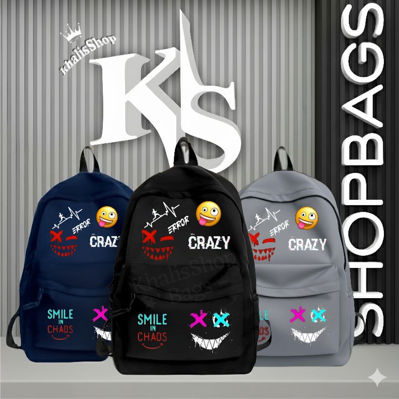KhalisShop- Tas Ransel Distro Sekolah fashion Backpack Laptop Pria Wanita Multifungsi Fungsional Dengan Tampilan Menarik Kece Dan Keren kuliah vintage school cowok Unisex KhalisShop- Tas Ransel Distro Sekolah fashion Backpack Laptop Pria Wanita Multifungsi Fungsional Dengan Tampilan Menarik Kece Dan Keren kuliah vintage school cowok Unisex