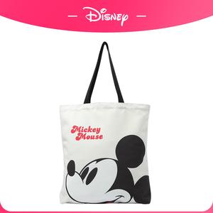Beg Kanvas, Disney, Satu Bahu, Beg Beli Belah Pegang Tangan, Serba guna, Kapasiti Besar, Sesuai untuk Bilik Darjah Niche, [COD] Tote Bag Wanita Totebag