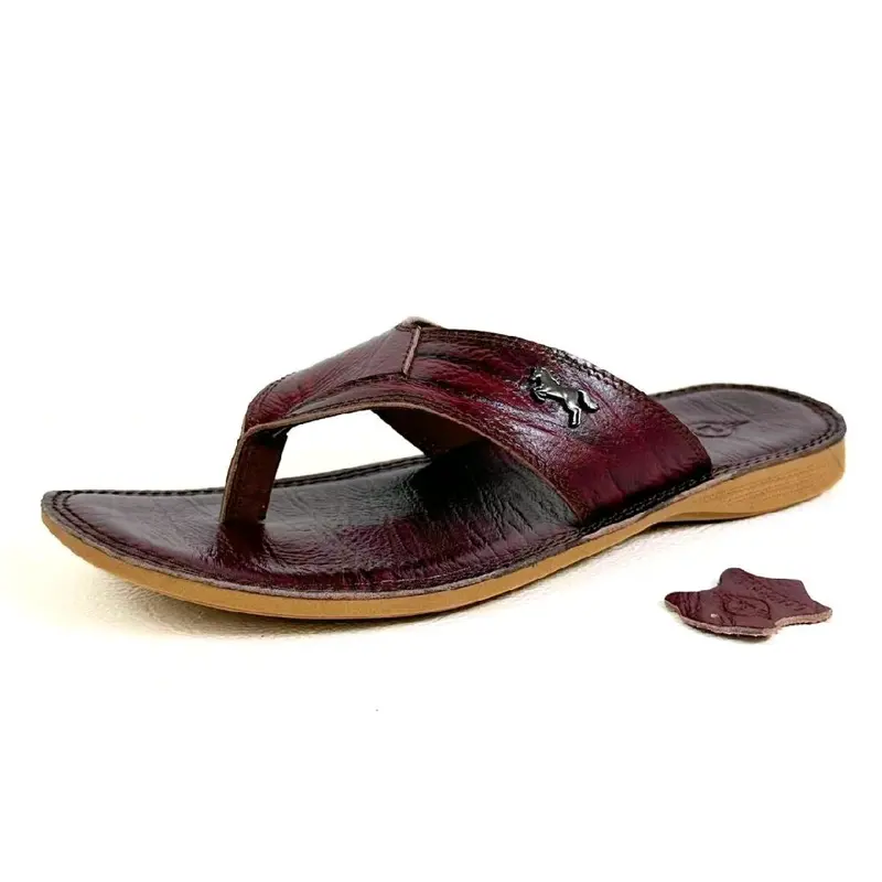 Sandal Pria Kulit Sapi Asli LOZTA A1 Premium Series - Anti-Slip & Ergonomis - Karet 0