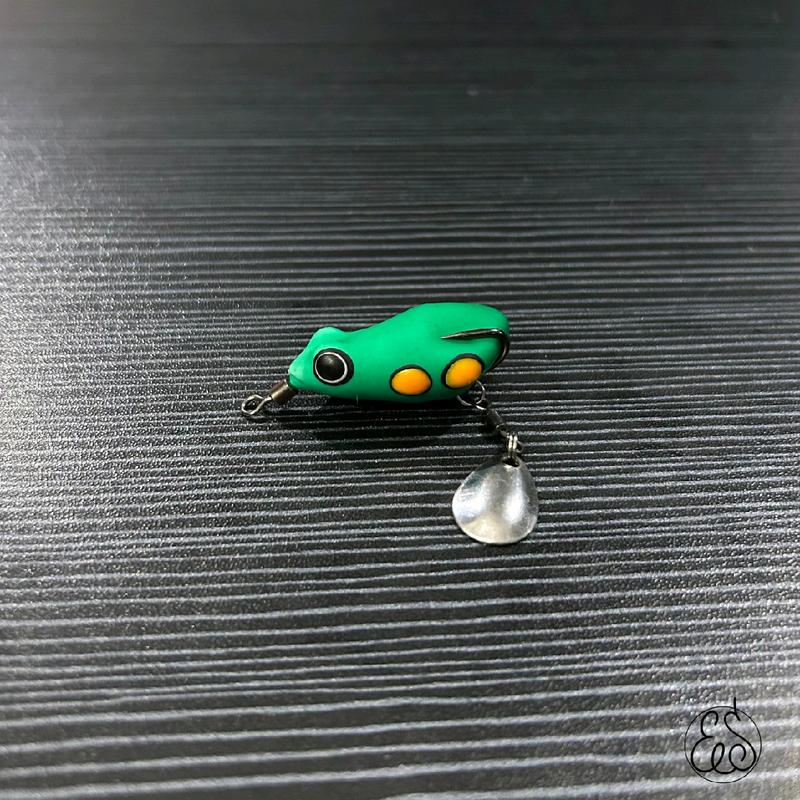 Soft Frog Killer Umpan Casting Gabus 3,5cm Estusae Lure Anti Mocel propeller 3