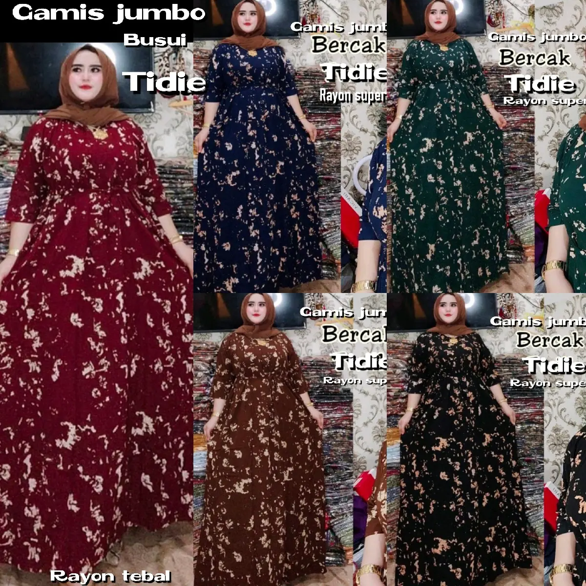 Gamis jumbo tidie