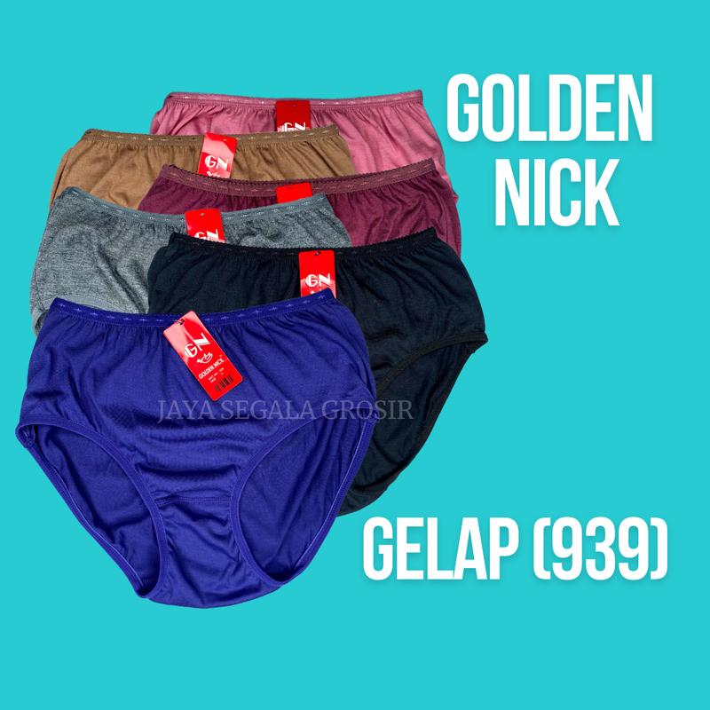 Product Introduction of CD Wanita Golden Nick GN Terang/Gelap/Pastel/Motif - Lembut dan Nyaman - Semi, Katun Cewek 2