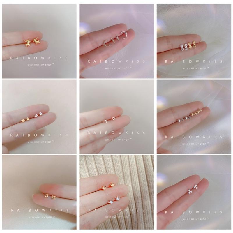 Product Introduction of Subang, 5 Pasang Rawak, 99 Gaya, Reka Bentuk Berbeza, Penghantaran Rawak 29