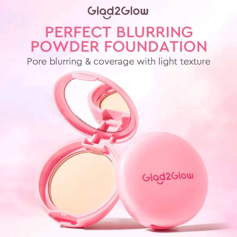 GLAD2GLOW PERFECT BLURRING POWDER FOUNDATION 0