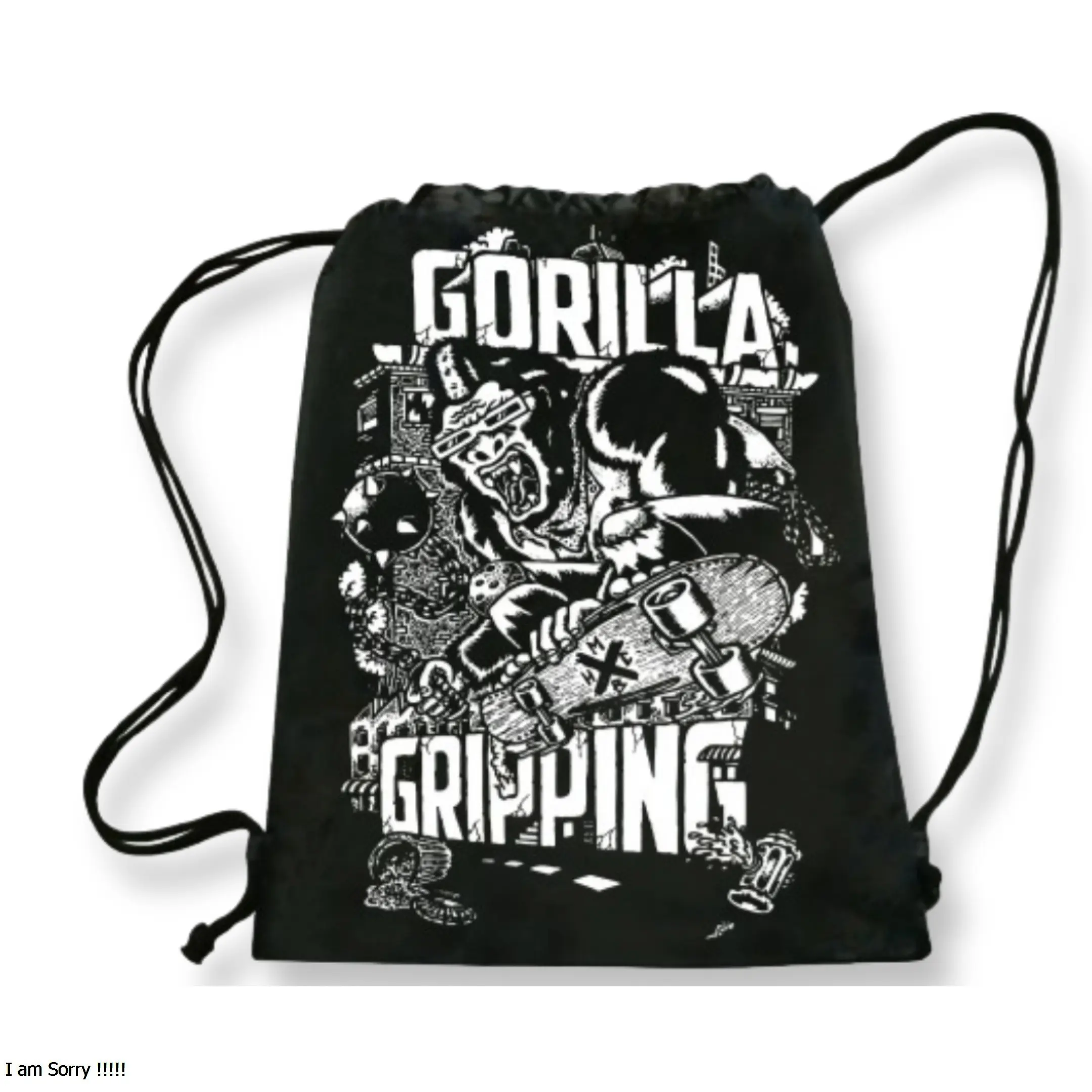 Tas Serut K.E.Y TAS SERUT GORILA Tas Serut Waterproof String Bag | Tas Serut Multifungsi | Tas Aktifitas Fisik | Tas Belajar | Tas Serut Sporty tas  serut Olahraga