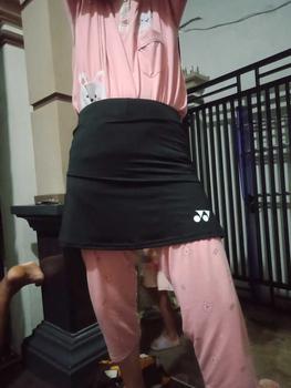 Product Review of 2 IN 1 Legging pendek Rok short shot Olahraga Wanita  Sport Jogging Sepeda Lari Zumba Senam Aerobik gym Celana from H**a K** 3