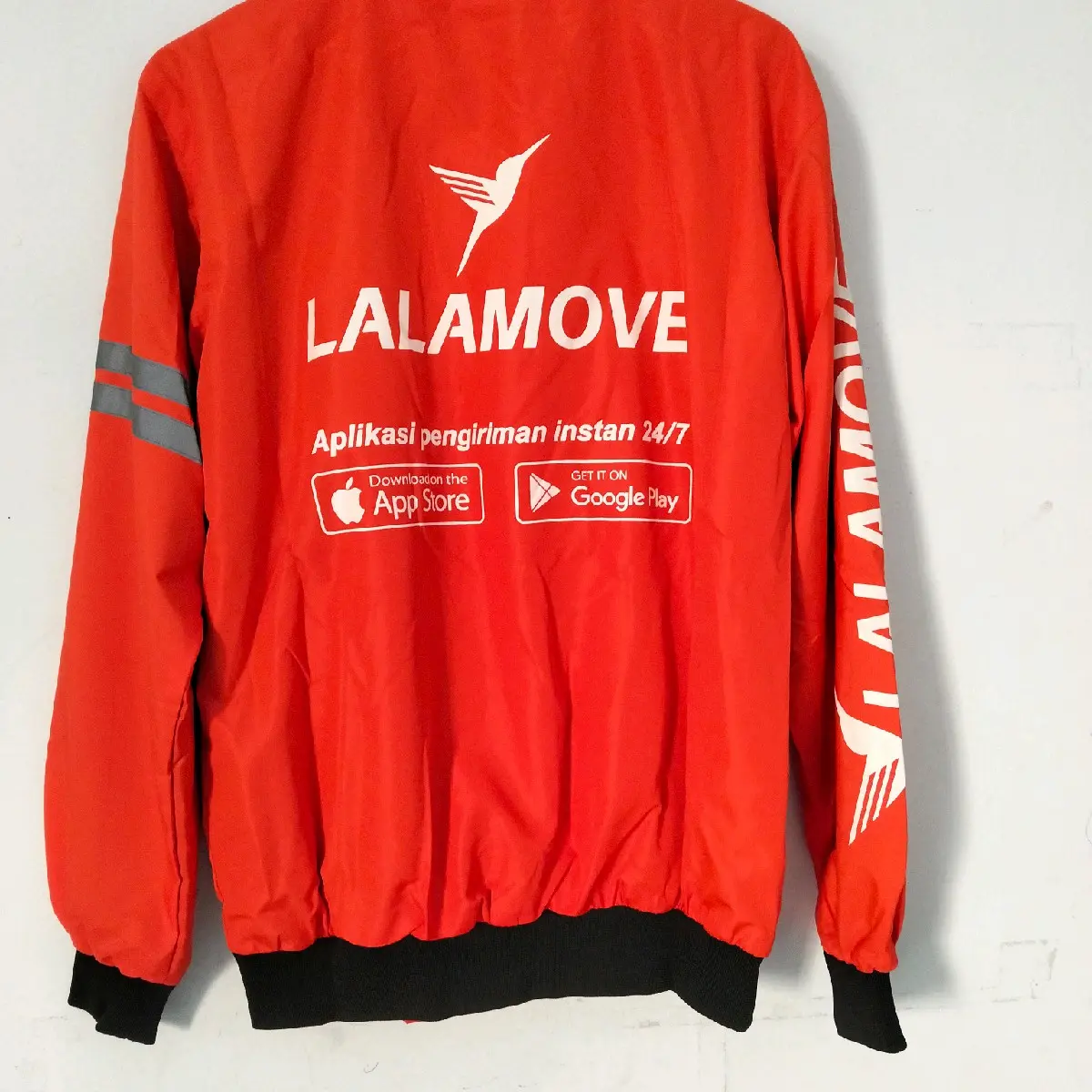 jacket Lalamome /jacket ojol pria/wanita Jaket Nyaman Parasut Unisex Bomber Waterproof