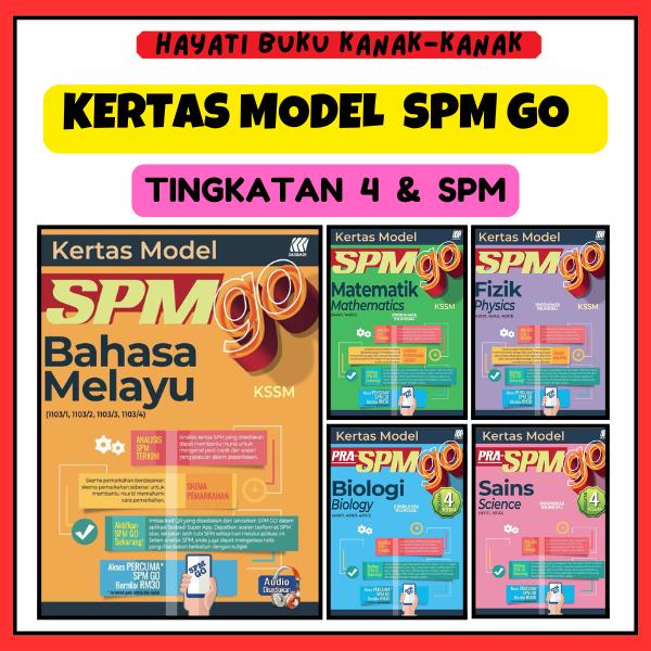 [HAYATI] Buku Model SPM - Kertas Model SPM GO & Tingkatan 4 GO - TikTok ...