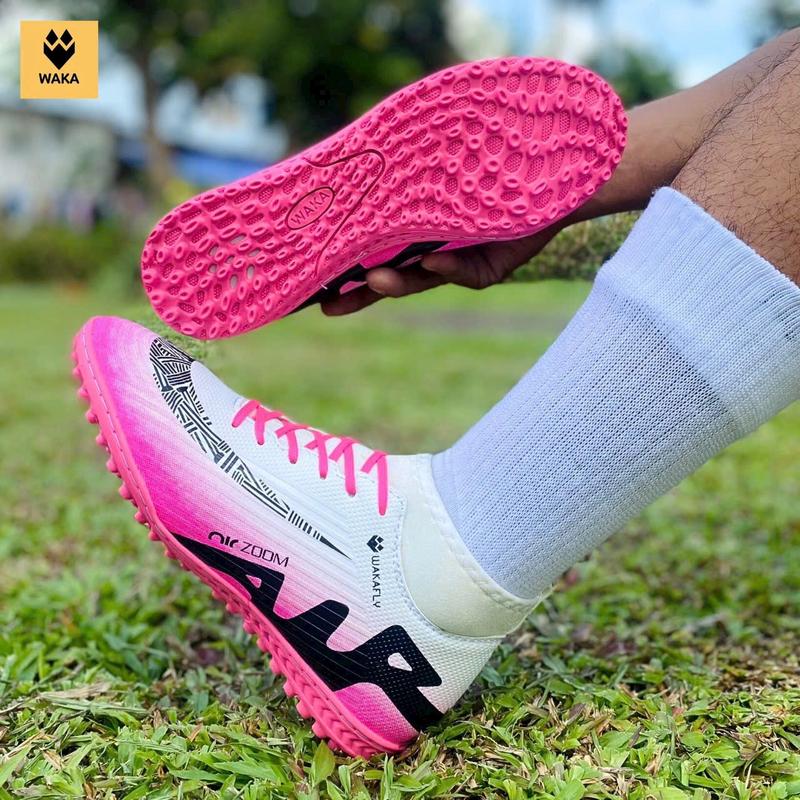 [LIVE - SALE SỐC 50%] Giày Đá Bóng WAKA Vapor 16 Cổ Cao [SALE SỐC 50% KHÔNG TẶNG QUÀ] - Đã Khâu Full Đế, BH 3 Tháng