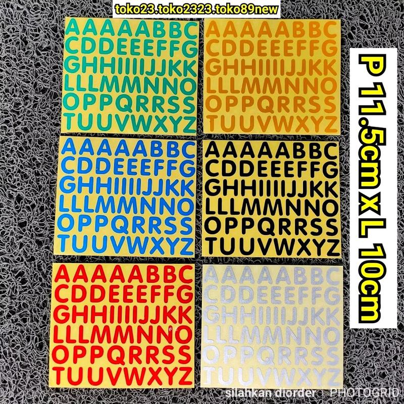 stiker huruf abjad cuting ukuran besar.stiker keren 0
