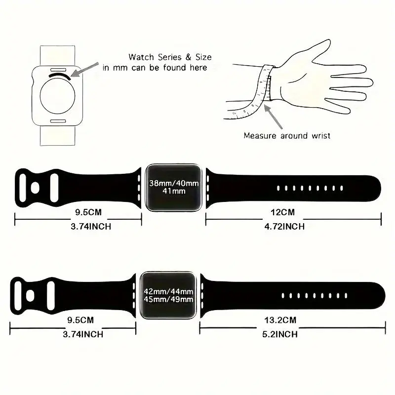Sunflower Engraved Watch Band, Soft Floral Silicone Watch Band for iWatch Ultra Series 10 9 8 7 6 SE 5 4 3 2 1, Smart Watch Accessories, Wearable 1
