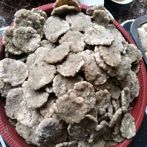 Pempek kulit isi 10pcs, kulit ikan tengiri asli