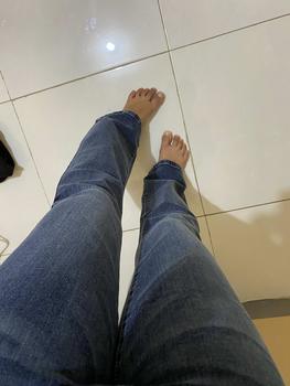 Product Review of WARPATH - Cutbray Wide Leg High Waist Flare Jeans Stretch Wanita Panjang Celana Cewek Denim STRETCHBOOT 9184 from B**a 1