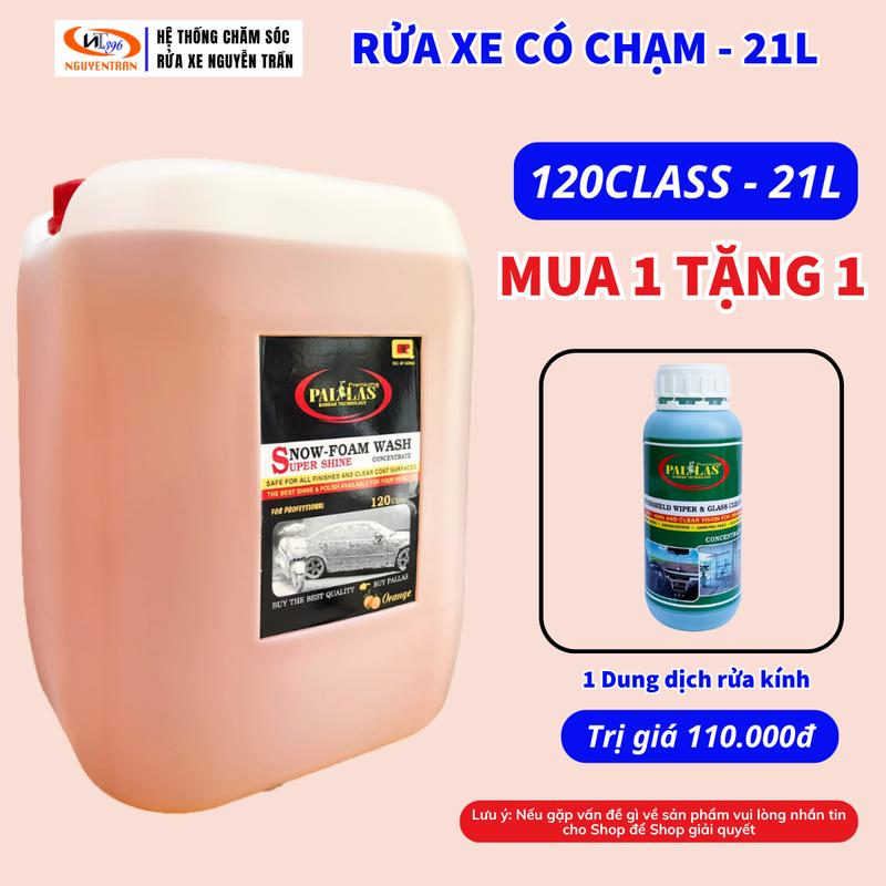 Bọt Tuyết Siêu Bóng Sơn Pallas 120 - 21 lít