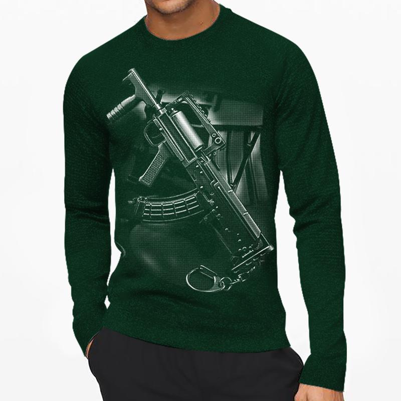 PUBG | Oblong Tangan Panjang Pria | Baju Distro Cowok Keren | Sablon | Produk Lokal | EXITO APPAREL 5