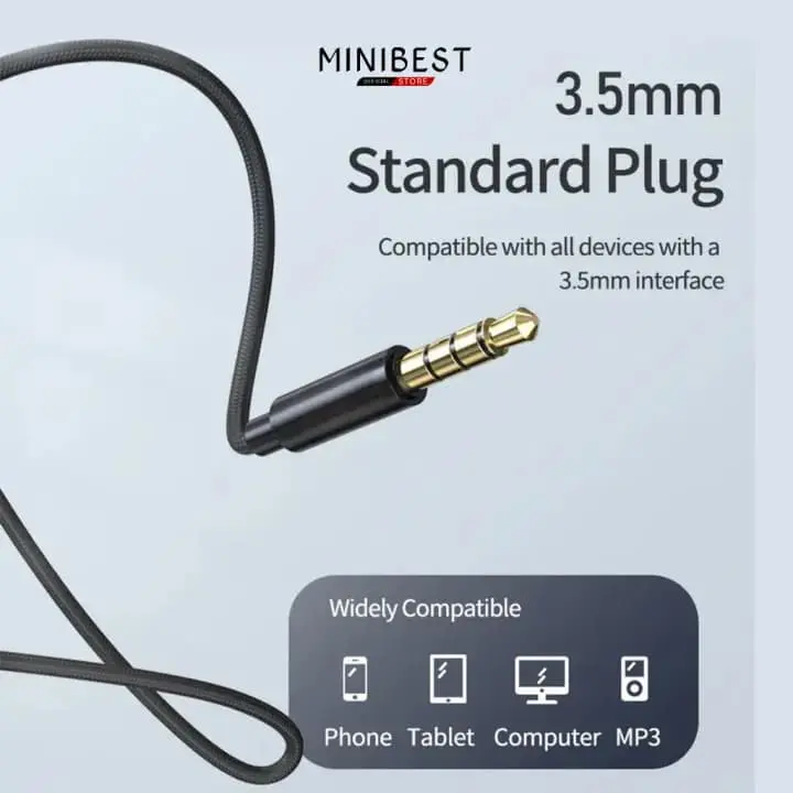 Lanex LE01 Headset Stereo Sound Bass Handfree Handsfree Plus Mic Panggilan