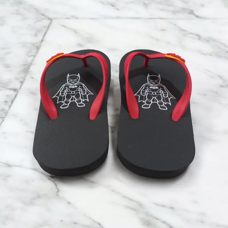 Sandal Jepit Anak Laki-laki Batman Polos Hitam Fashion 5