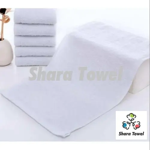 Bath Towel / Handuk Mandi / Renang Hotel Putih Ukuran Sedang Full 100% Premium Katun 3