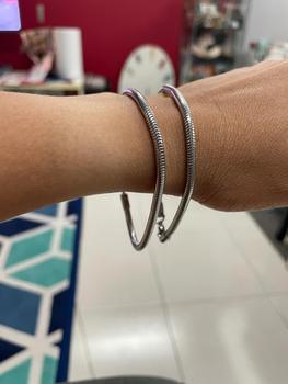 Product Review of Gelang Tangan Lelaki dan Wanita, Bahan Keluli Titanium, Rekaan Bergaya, Gaya Hip-hop, Mudah dan Mendominasi, Reka Bentuk Tulang Ular from F**a 1