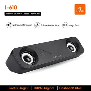 Kisonli Speaker Laptop Pc / Komputer Soundbar I610